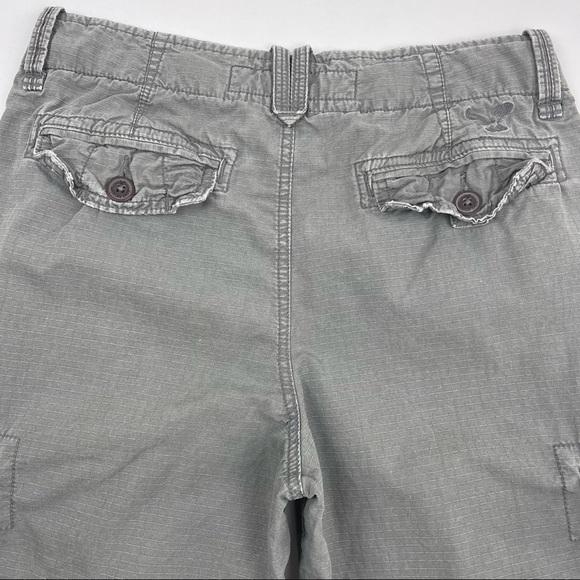 American Eagle Outfitters Longer Length Cargo Shorts Men’s Size 30 Y2K - Picture 5 of 9